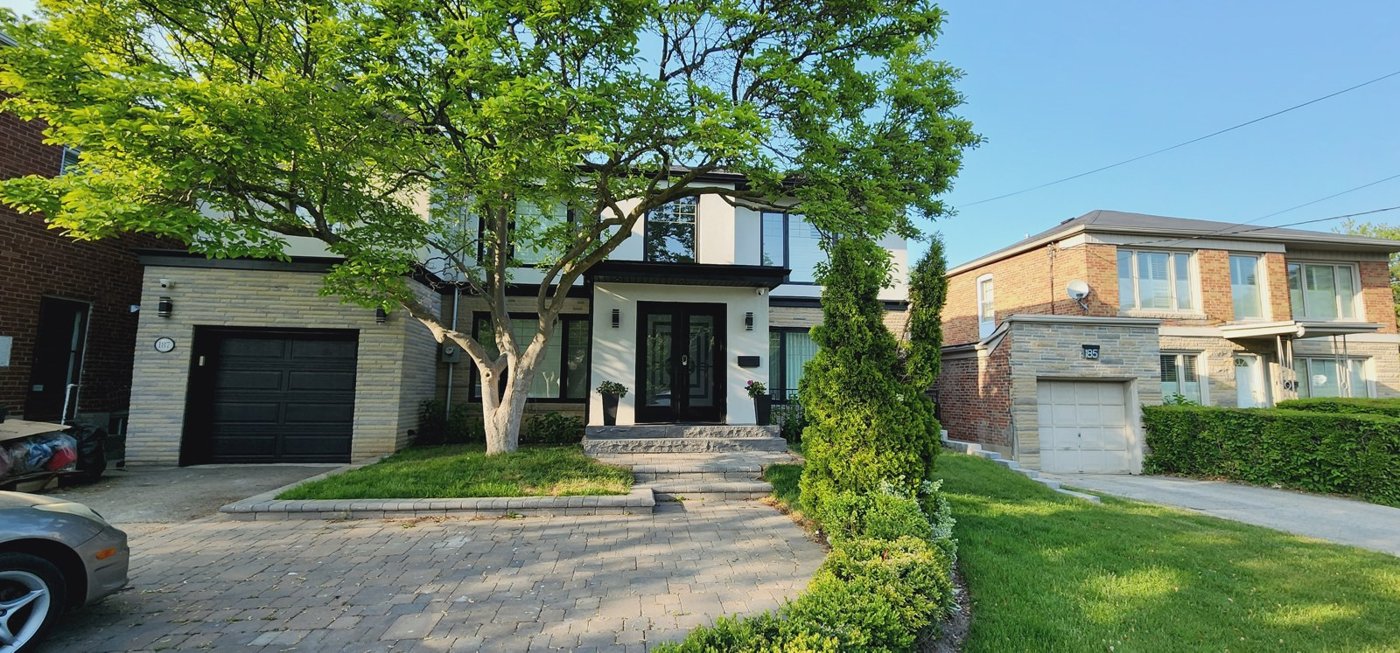Modern home exterior
