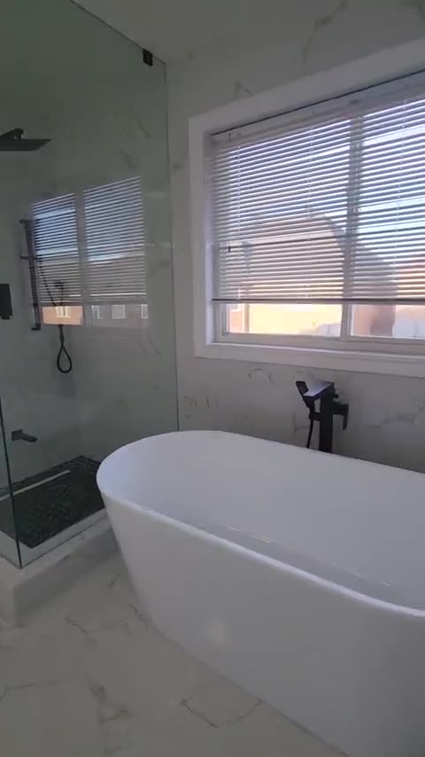 Luxury marble ensuite walkthrough